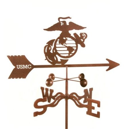 EZ VANE EZ Vane EZ1707-DK Marines Weathervane with Deck Mount EZ1707-DK